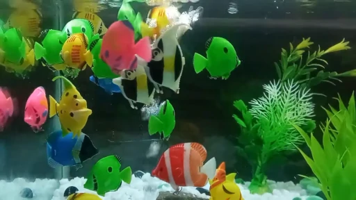 fake fish aquariums