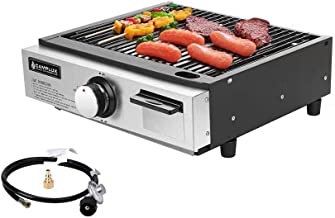 Gas Grill And Griddle Combo