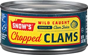 jarred and canned clams