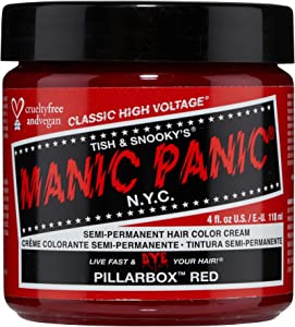 manic panic vampire red hair dyes